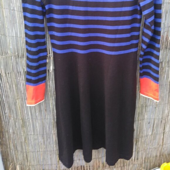 Vince Camuto Striped Fit & Flare Dress - M - Picture 14 of 15